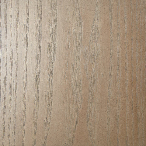 Contemporary Grasscloth Media Storage with Adjustable Shelves