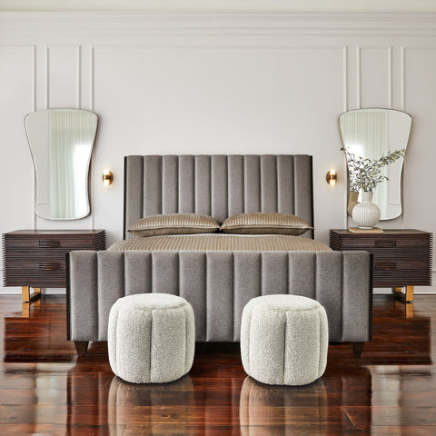 Oslo Modern Accent Chest with Matte Finish Drawer Dresser