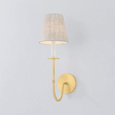 Amina Accent Traditional Candle Sconce Wall Light