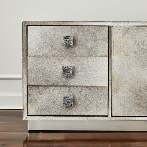 Metro Modern Accent Cabinet with Knob Handle