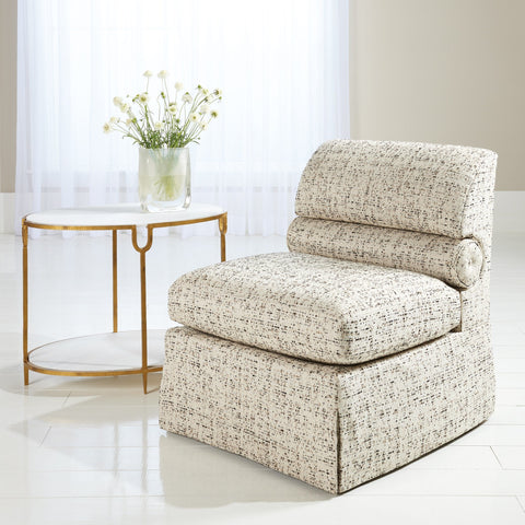 Global Views Contemporary Marble Metal Oval Center Table Accent Table - 20 W