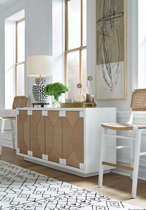 Accent Column Handcrafted Modern Table Lamp