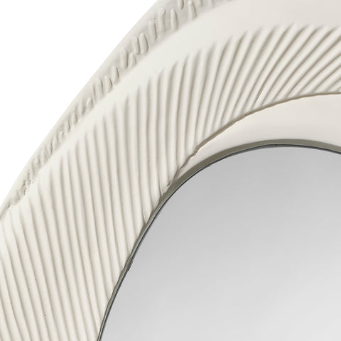 Contemporary Organic Asymmetrical Accent Mirror for Living Room