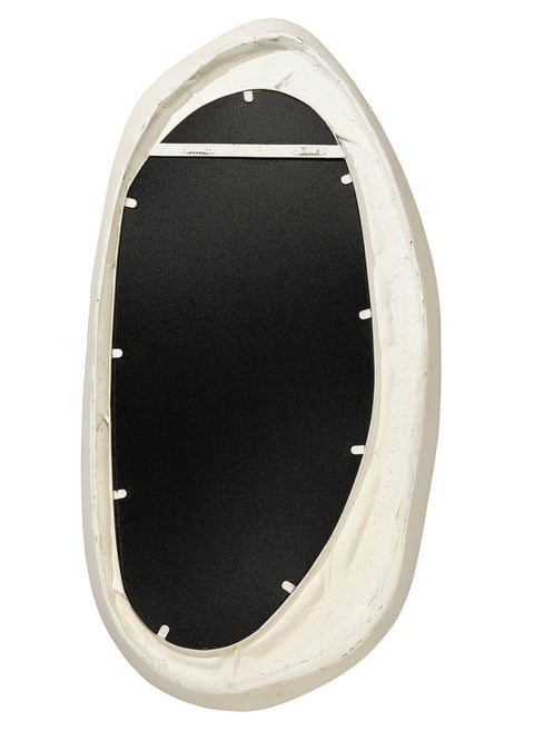 Contemporary Organic Asymmetrical Accent Mirror for Living Room