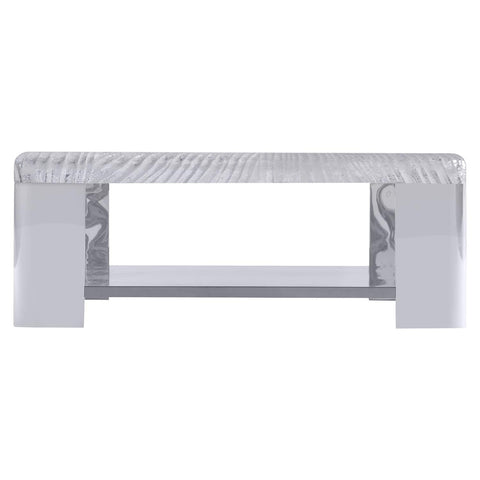 Bernhardt Aura Timeless Minimalist Modern Square Coffee Table