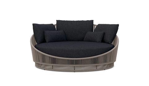 Lawn and Garden Coastal Modern Outdoor Furniture with Cushioned Seat