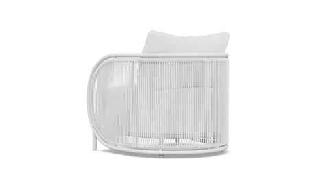 Kamari Eclectic Modern Lawn & Garden Accent Chair