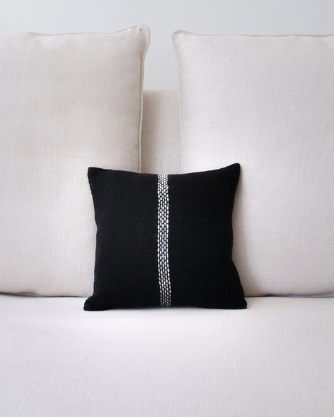Monochromatic Minimalist Square Accent Throw Pillow