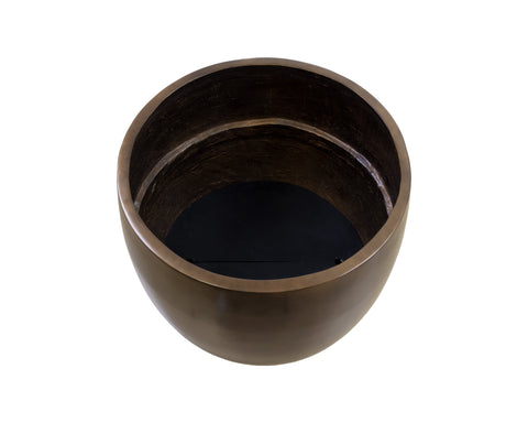Decorating Essentials Contemporary Antique Round Planter