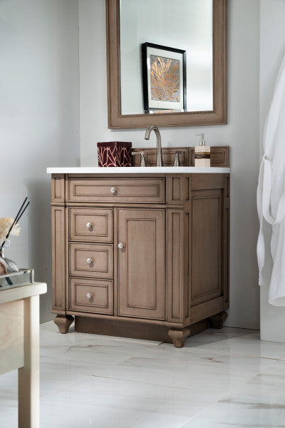 Bristol Traditional Freestanding Bathroom Vanity with Single Bowl