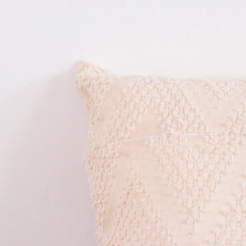 Powered by People Artful Traditionalist Bohemian Textured Square Pillow Cover - 22 x 22