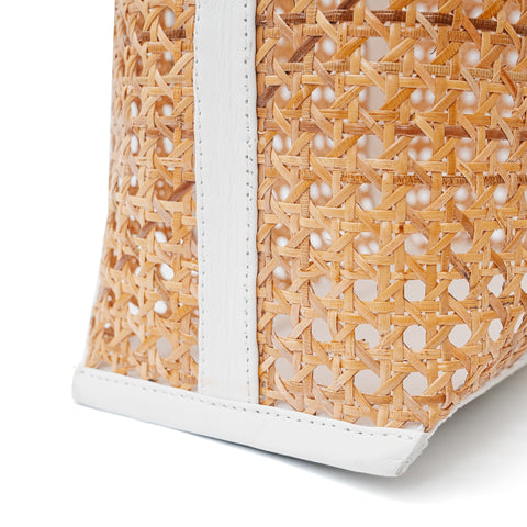 Handmade Geometric Open Top Tote