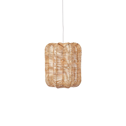 Ambient Bohemian Woven Cylinder Pendant Ceiling Light