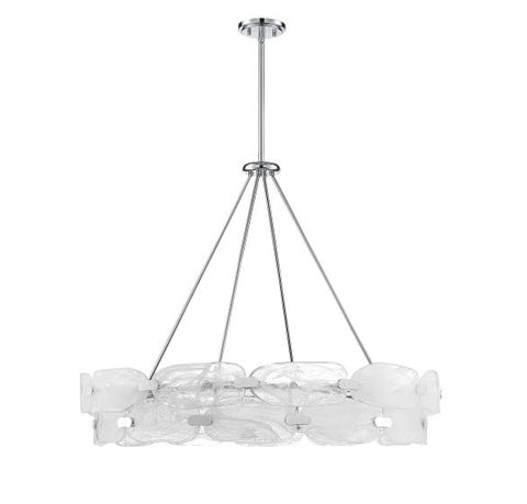Vasare Ambient Chandelier with Adjustable Height Ceiling Light