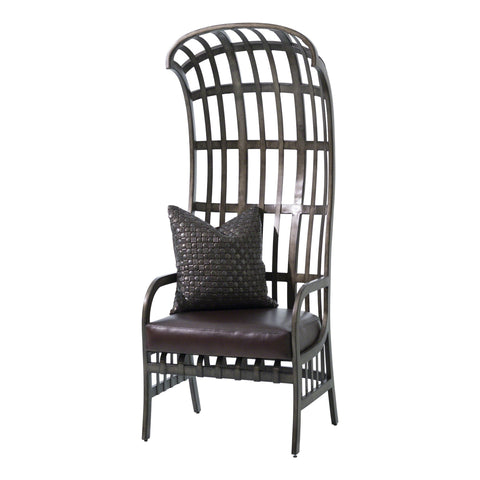 Timeless Minimalist Balloon Dome High Back Accent Chair