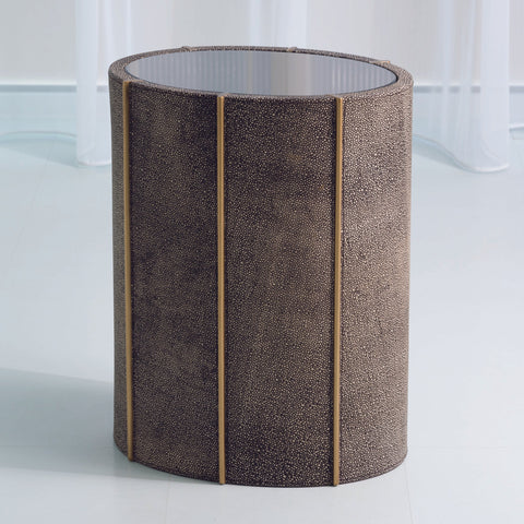 Studio A Timeless Minimalist Curved Drum Center Table