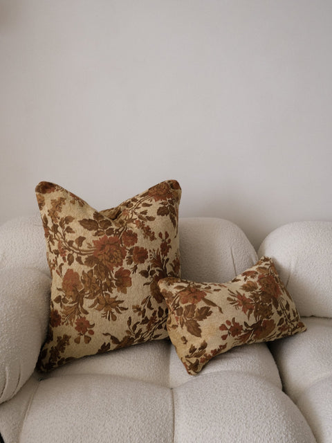 Powered by People Artful Traditionalist Vintage Reversible Pillow Cover - 12 x 20 - 18 x 18 - 22 x 22