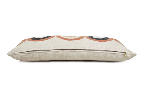 Global Eclecticist Bohemian Symbol Graphic Lumbar Pillow