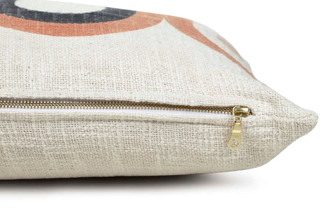 Global Eclecticist Bohemian Symbol Graphic Lumbar Pillow