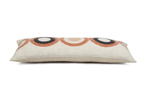 Global Eclecticist Bohemian Symbol Graphic Lumbar Pillow