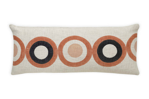 Global Eclecticist Bohemian Symbol Graphic Lumbar Pillow