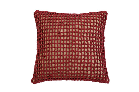 The Artisen Classic Bohemian Handwoven Square Accent Throw Pillow - 18 x 18