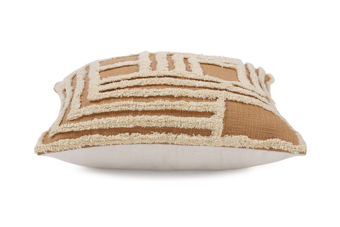 The Artisen Bohemian Tufted Square Accent Pillow - 18 x 18