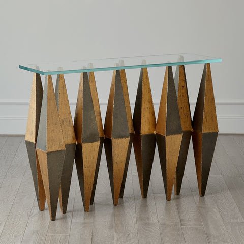 Studio A Timeless Minimalist Art Deco Entryway Console