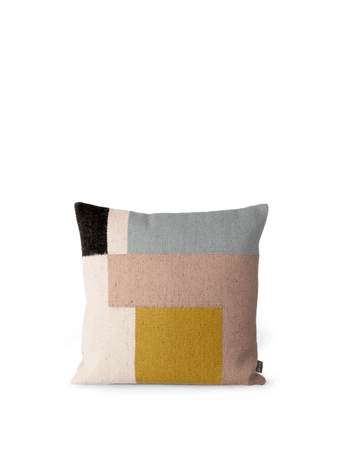 Artful Traditionalist Handwoven Modern Accent Pillow