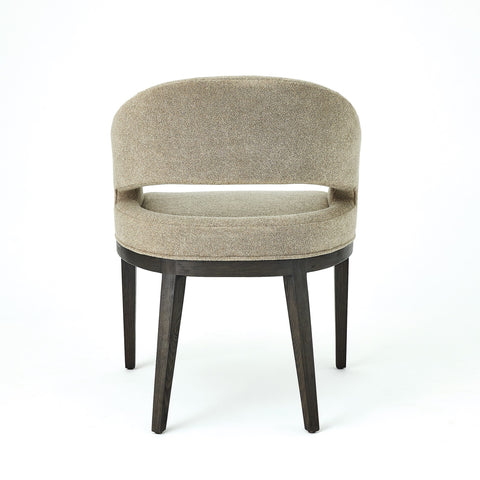 Timeless Minimalist Barrel Dining Armchair