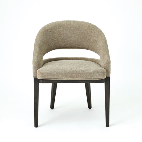 Timeless Minimalist Barrel Dining Armchair