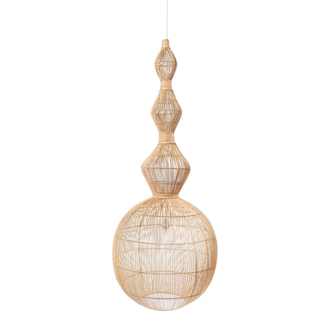 Serene Bohemian Tiered Pendant Light Handcrafted Ceiling Light