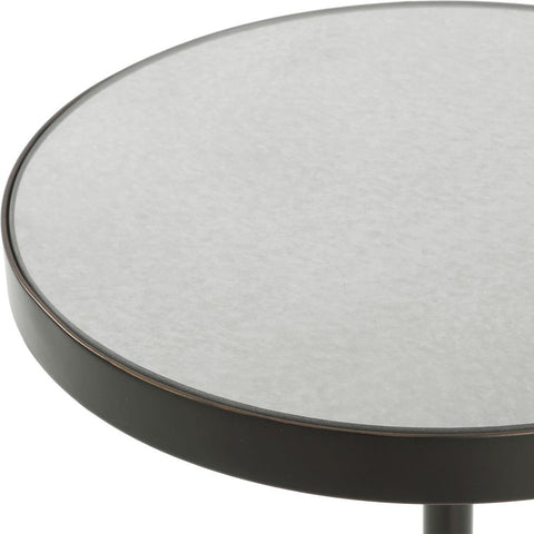 Uttermost Odesa Contemporary Bronze Curved Drink Table