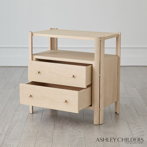 Paxton Modern Light Wash Drawer Dresser