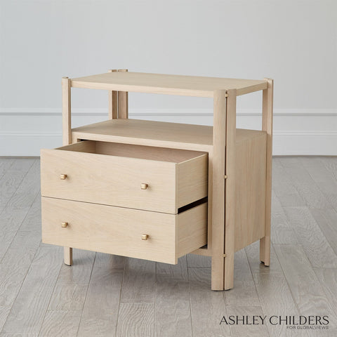 Paxton Modern Light Wash Drawer Dresser