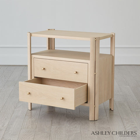 Paxton Modern Light Wash Drawer Dresser