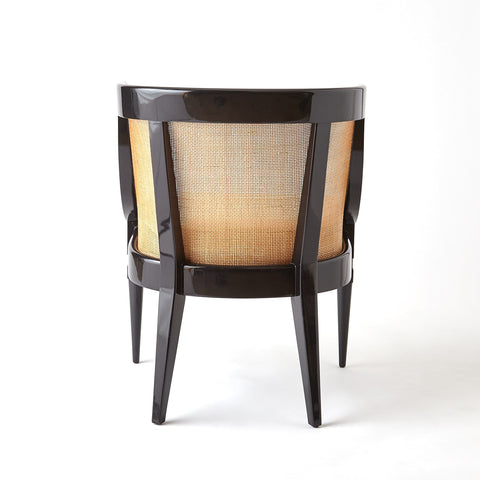 Timeless Minimalist Traditional Barrel Accent Chair