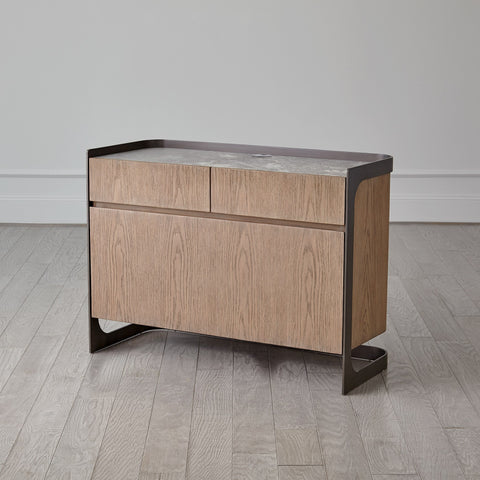 Element Modern Marble File Cabinet