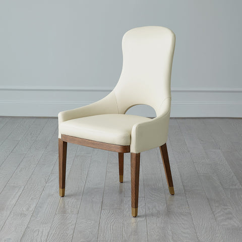 Timeless Minimalist Upholstered Dining Armchair Contemporary Style