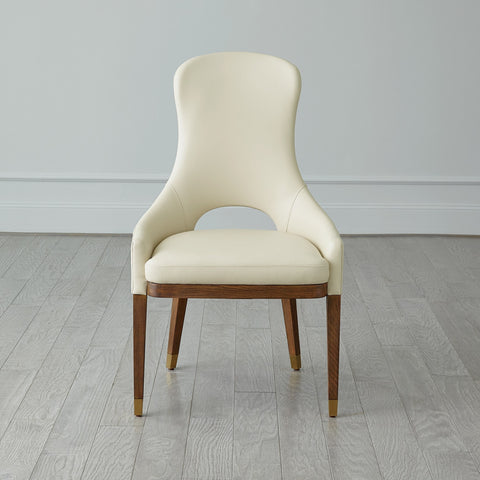 Timeless Minimalist Upholstered Dining Armchair Contemporary Style
