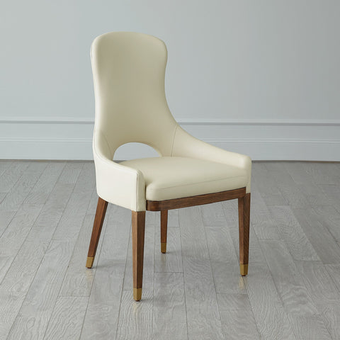 Timeless Minimalist Upholstered Dining Armchair Contemporary Style