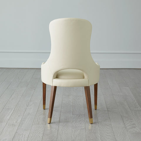 Timeless Minimalist Upholstered Dining Armchair Contemporary Style