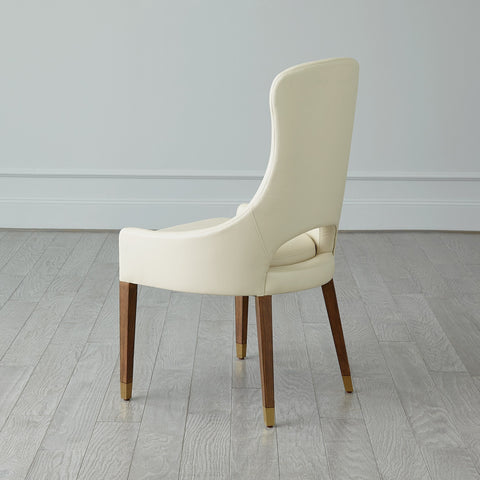 Timeless Minimalist Upholstered Dining Armchair Contemporary Style