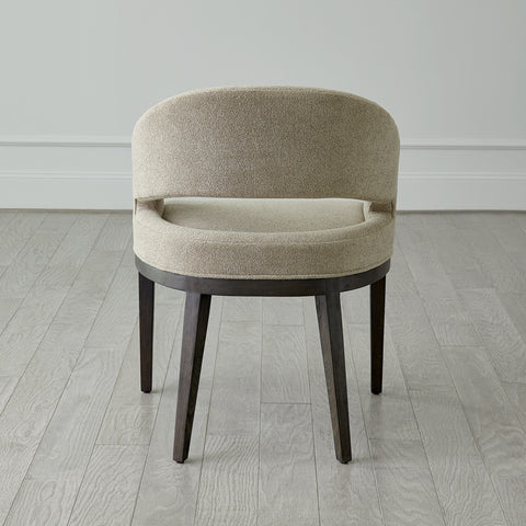 Timeless Minimalist Barrel Dining Armchair