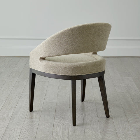Timeless Minimalist Barrel Dining Armchair