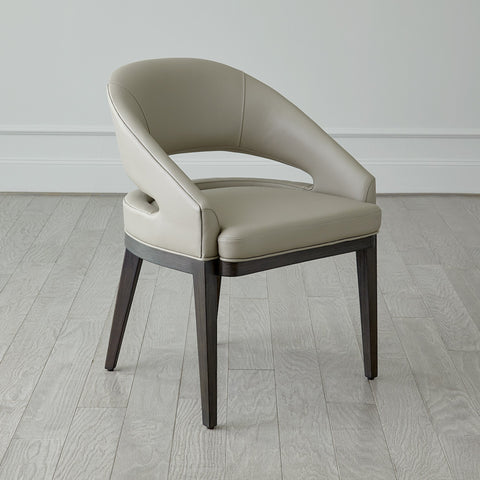 Timeless Minimalist Barrel Dining Armchair