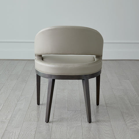 Timeless Minimalist Barrel Dining Armchair