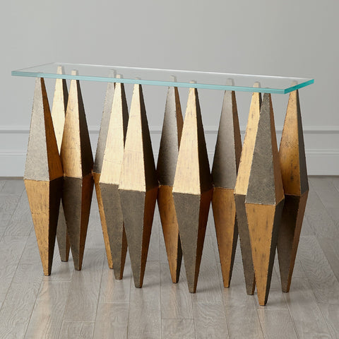 Studio A Timeless Minimalist Art Deco Entryway Console