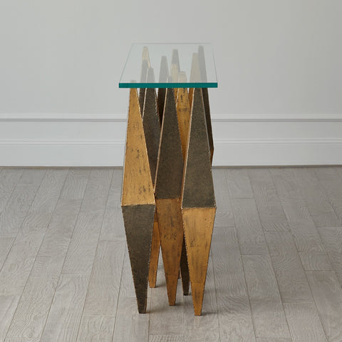 Studio A Timeless Minimalist Art Deco Entryway Console
