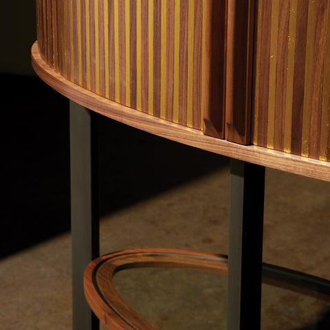 Cabriolet Modern Tall Cabinet in Brown